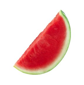 water mellon isolated on white